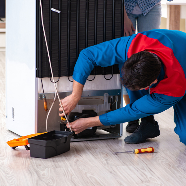 how much do you charge for refrigerator repair services in Oakvale